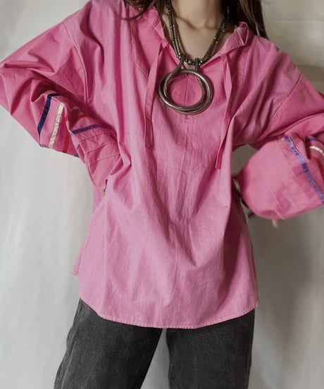 【RE;CIRCLE】 Remake Embroidery Ethnic Mexican Parker④/210906-020