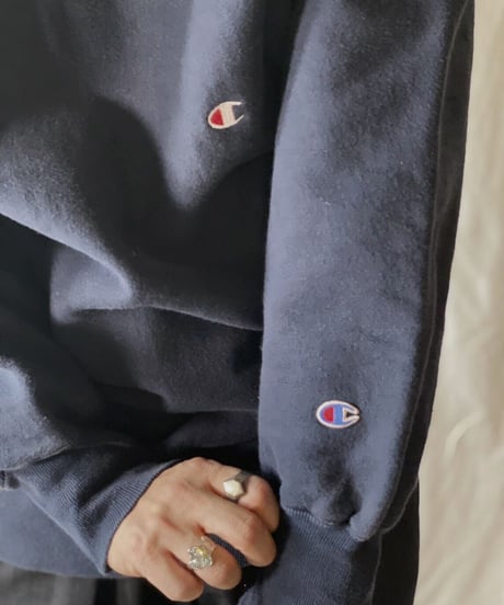 【USED】90's USA Champion Reverse Weave Sweat One Point /210210-035