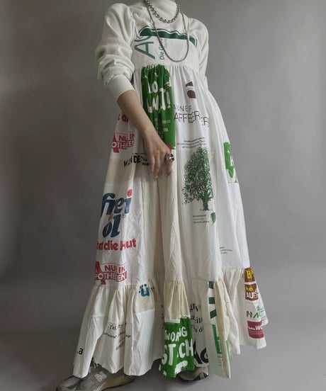 【RE;CIRCLE】RE Eco-Friendly Bag Camisole Long One-piece / 230427-010