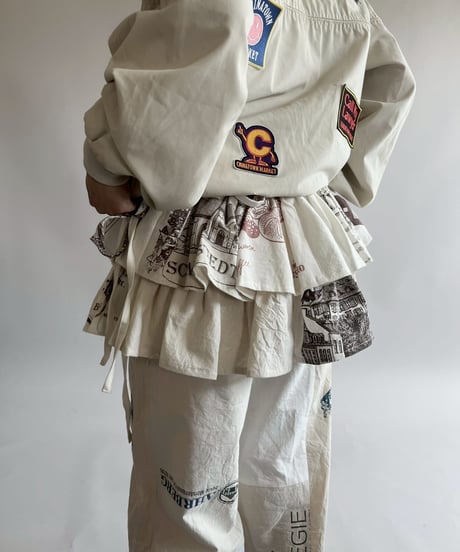 【RE;CIRCLE】 Re Eco Bag Maki Skirt /  250417-012