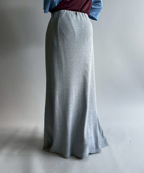 【USED】Made in USA Cotton100% Long Skirt  /250809-010