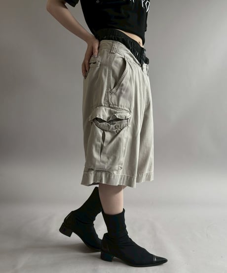 【USED】 POLO by Ralph Lauren Cargo Pocket Shorts /260509ー003