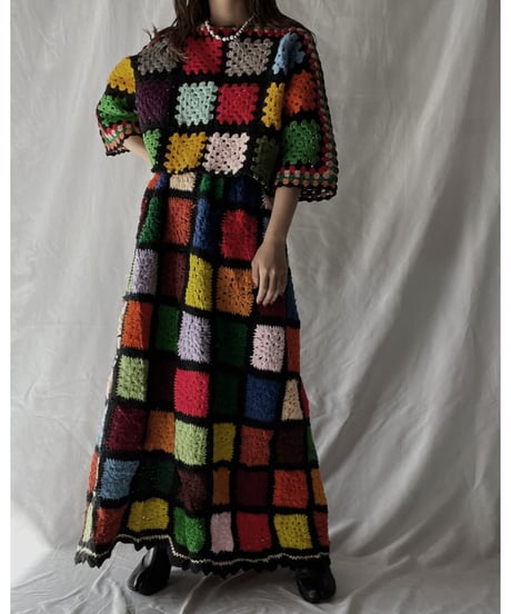 【RE;CIRCLE】 RE Granny Long Skirt③/211110-010