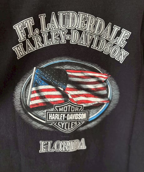 【USED】 Made In USA 07's HARLEY-DAVIDSON Tee / 260418-039