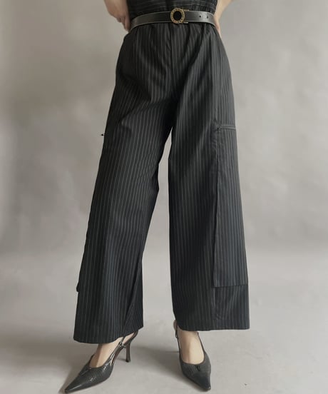【USED】 Blanque Striped Pants / 230318-021