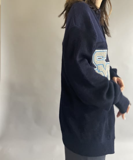 【RE;CIRCLE】 RE Acrylic Shirt Cardigan / 230220-017
