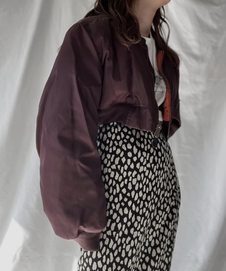 【RE;CIRCLE】 RE MA1 Short Jacket②/220102-038