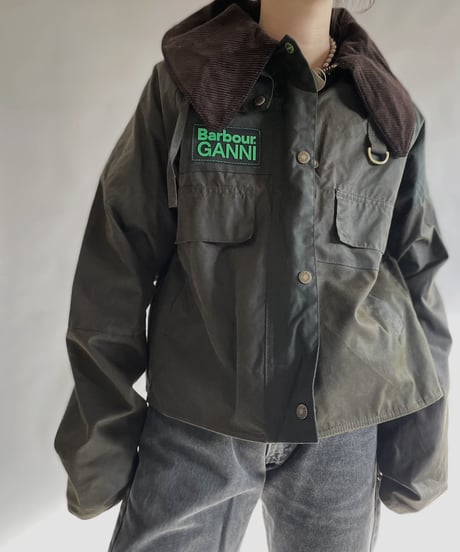 【USED】 Barbour × GANNI Short Jacket / 240101-031