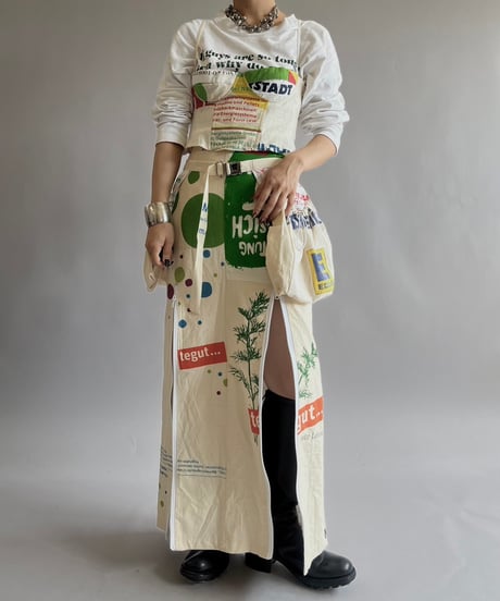 【RE;CIRCLE】RE Eco-Friendly Bag Belt Bag Skirt  / 240905-020