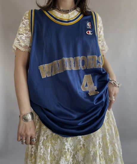 【USED】 Champion NBA WARRIORS Tank Top / 230520-006