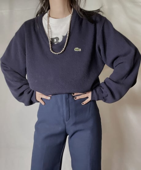 【USED】 LACOSTE Acrylic Knit ② / 220111-011