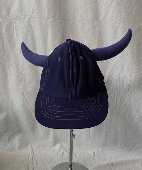 【USED】 Baseball Cap Bull Horn /210618-002