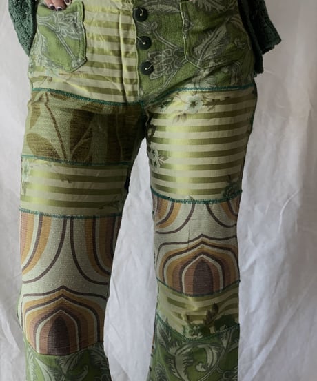 【USED】Patchwork Pants/210217-040