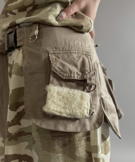 【RE;CIRCLE】  RE Fishing Vest Belt Bag / 260601-006