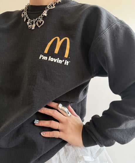 【USED】 Hanes McDonald's Sweat Top  /250322-002