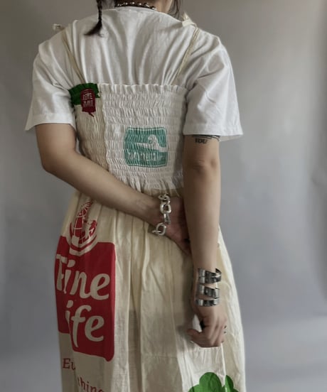 【RE;CIRCLE】RE Eco-Friendly Bag Shirring One-piece / 230525-018