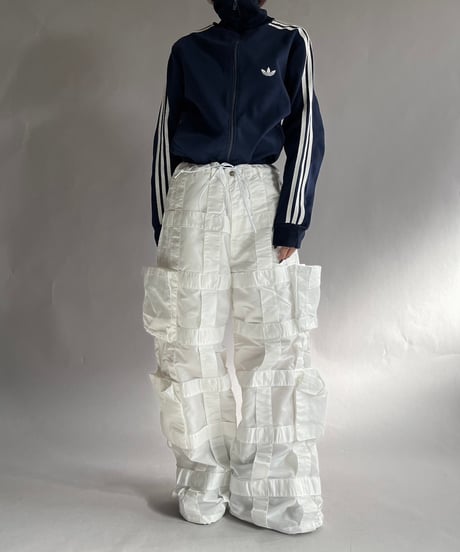 【USED】 Dead Stock GS Nylon TECHNO Pants/ 241214-029