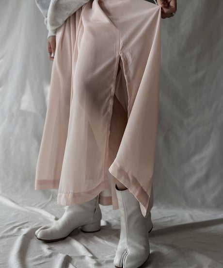 【USED】 Poly Long Skirt/211202-025