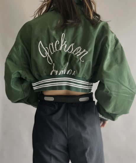 【RE;CIRCLE】 RE Nylon Short Jacket Green / 230309-005
