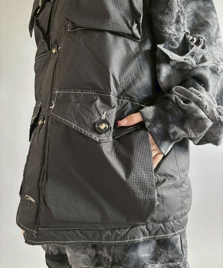 【USED】 Stitch Design Down Vest / 251227-013