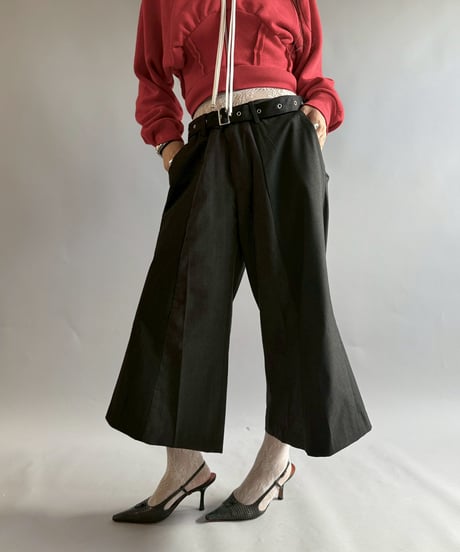 【RE;CIRCLE】 RE Suit Wide Pants 9/10L/ 251002-002