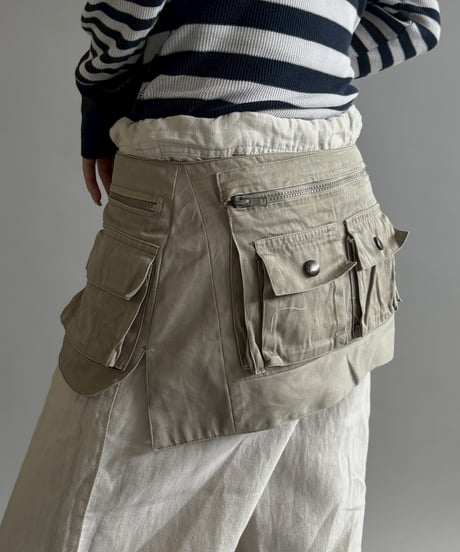 【RE;CIRCLE】  RE Fishing Vest Belt Bag / 260601-005