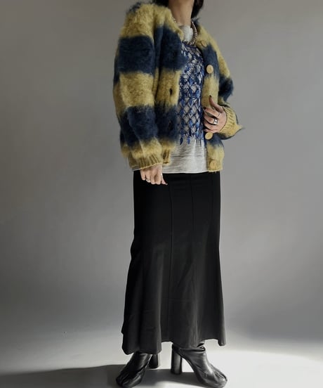 【USED】 Knit Cardigan Top /240127-018