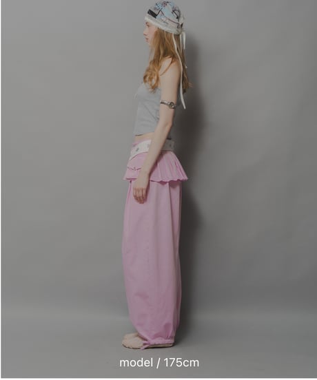 【再受注販売】 Chinatsu Aoyama×Dickies®︎  The Makers Pants Set Pink / 260605-004