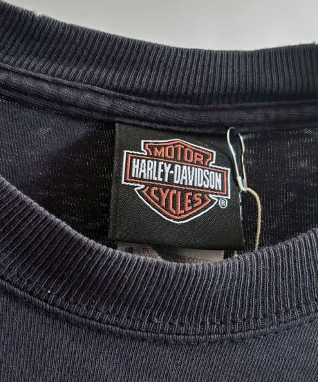 【USED】 09's HARLEY DAVIDSON T-shirt / 251004-016