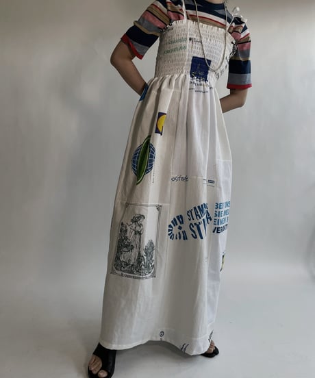 【RE;CIRCLE】RE Eco-Friendly Bag Camisole One-piece / 220512-020