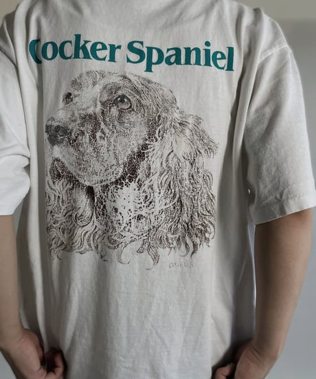 【USED】 Short Sleeved Dog T-shirt / 220625-005