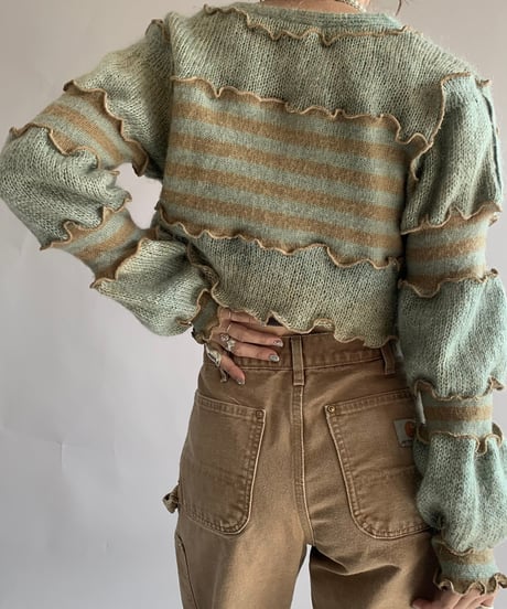 【RE;CIRCLE】 RE Mellow Knit Cardigan /  241121-001