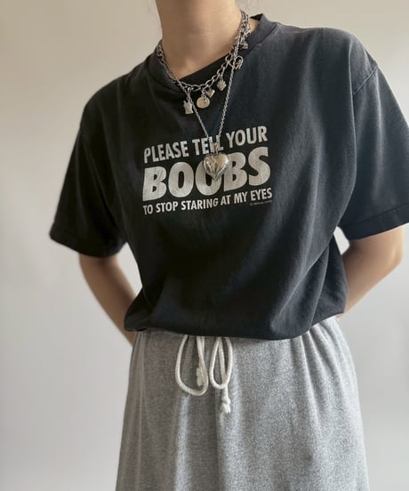 【USED】 ORANGE DINGO BOOBS T-Shirt  / 250705-011