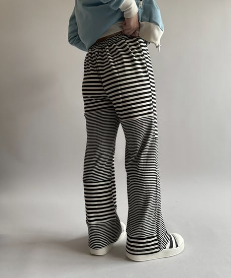 【RE;CIRCLE】 RE Border Easy Pants  /  250403-006