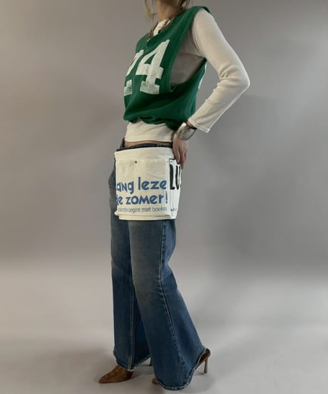 【RE;CIRCLE】 Re Eco Bag Apron /  260413-003