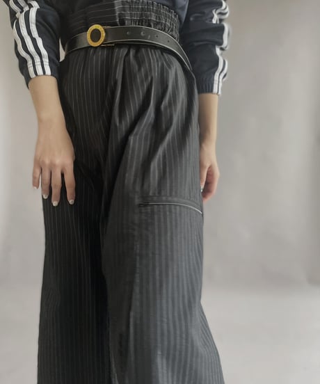 【USED】 Blanque Striped Pants / 230318-021