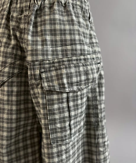 【USED】 194 Zip Design Nylon Shorts /260307-011