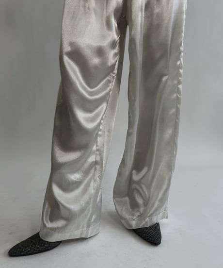 【USED】 Satin Easy Pants / 220514-007