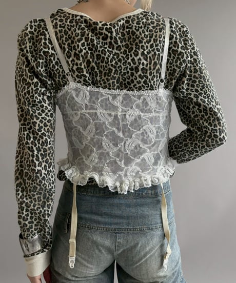 【USED】 Lace Corset Camisole / 260509-012
