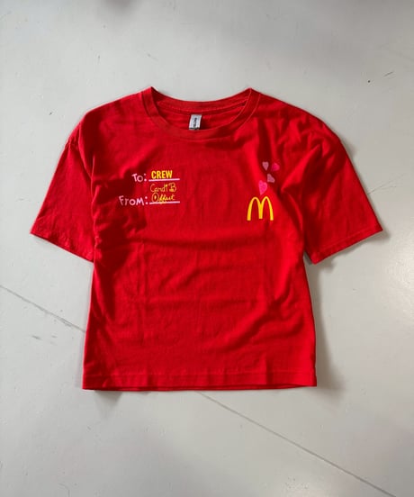 【USED】 RESIZED GILDAN McDonald's T-Shirt / 250802-019