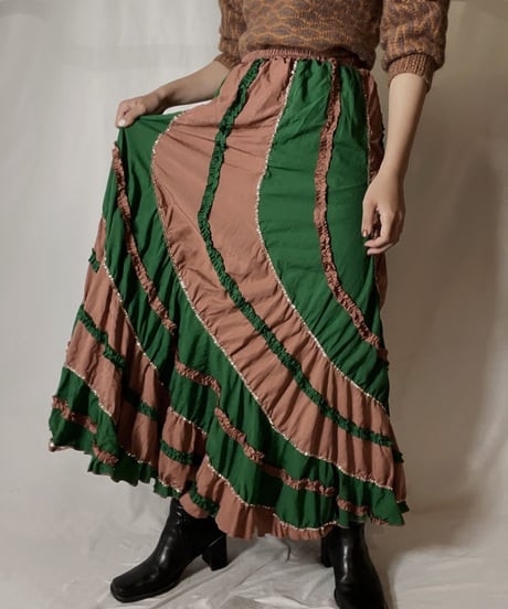 【USED】 Long Skirt/211110-039