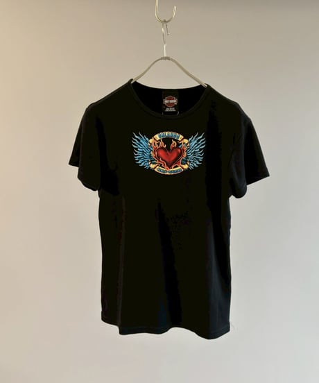 【USED】 Made in USA HARLEY DAVIDSON T-Shirt / 260704-005