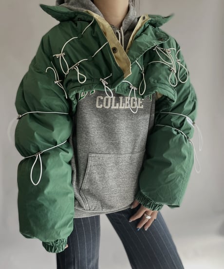 【RE;CIRCLE】 RE Draw Code Short Down Jacket / 230126-004