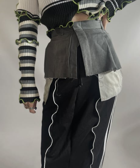 【RE;CIRCLE】 RE Suit Skirt / 240824-056