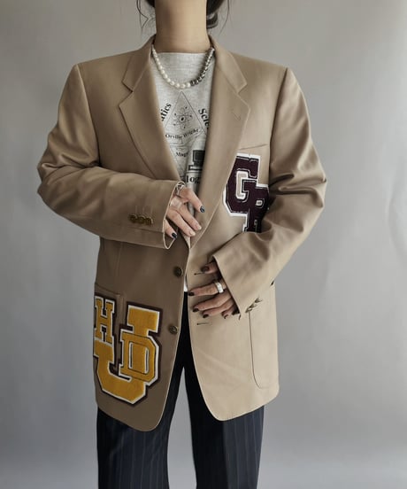 【RE;CIRCLE】 RE Wappen Tailored Jacket / 221103-005