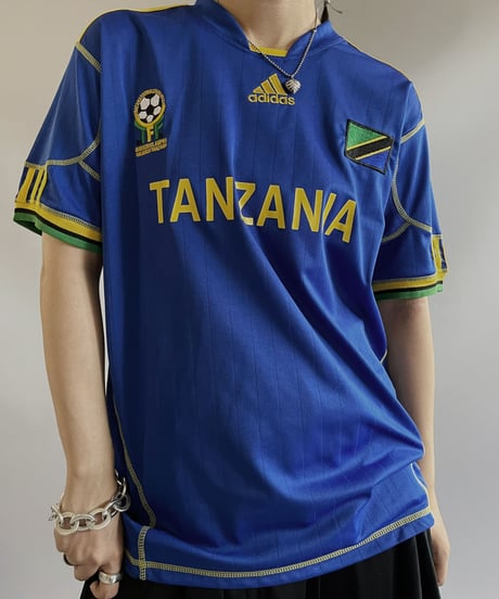 【USED】 adidas TANZANIA S/S Soccer Shirt / 230819-008