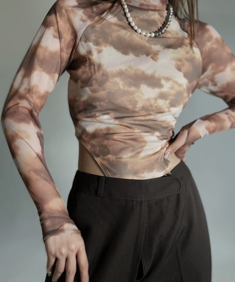 【USED】 See-through Leotard / 220702-008