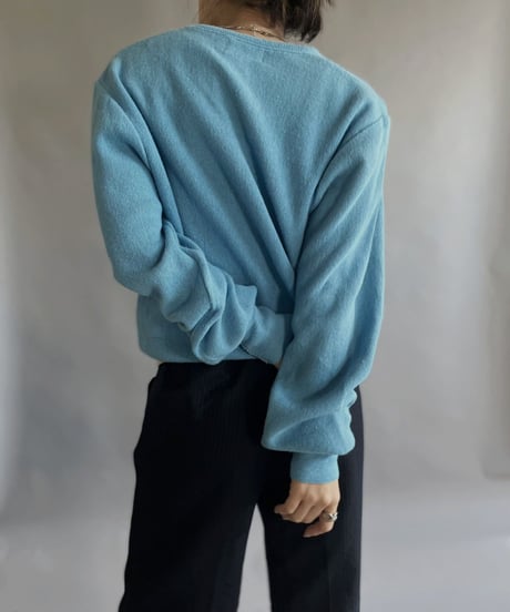 【USED】 IZOD Lacoste Acrylic Pullover Light Blue / 230204-004