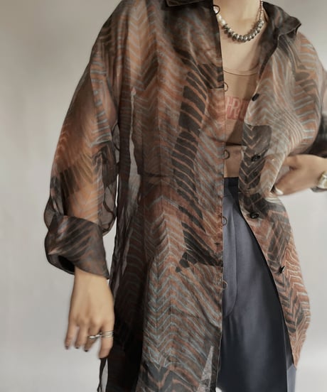 【USED】  See-through Shirt / 220924-025