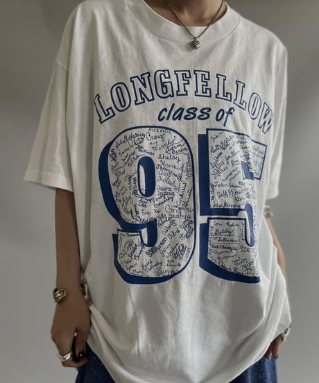 【USED】 Made in USA LONGFELLOW Class T-Shirt 95s / 230715-015